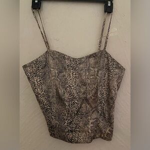 3 pc Snake Skin Print Rina Rossi Set